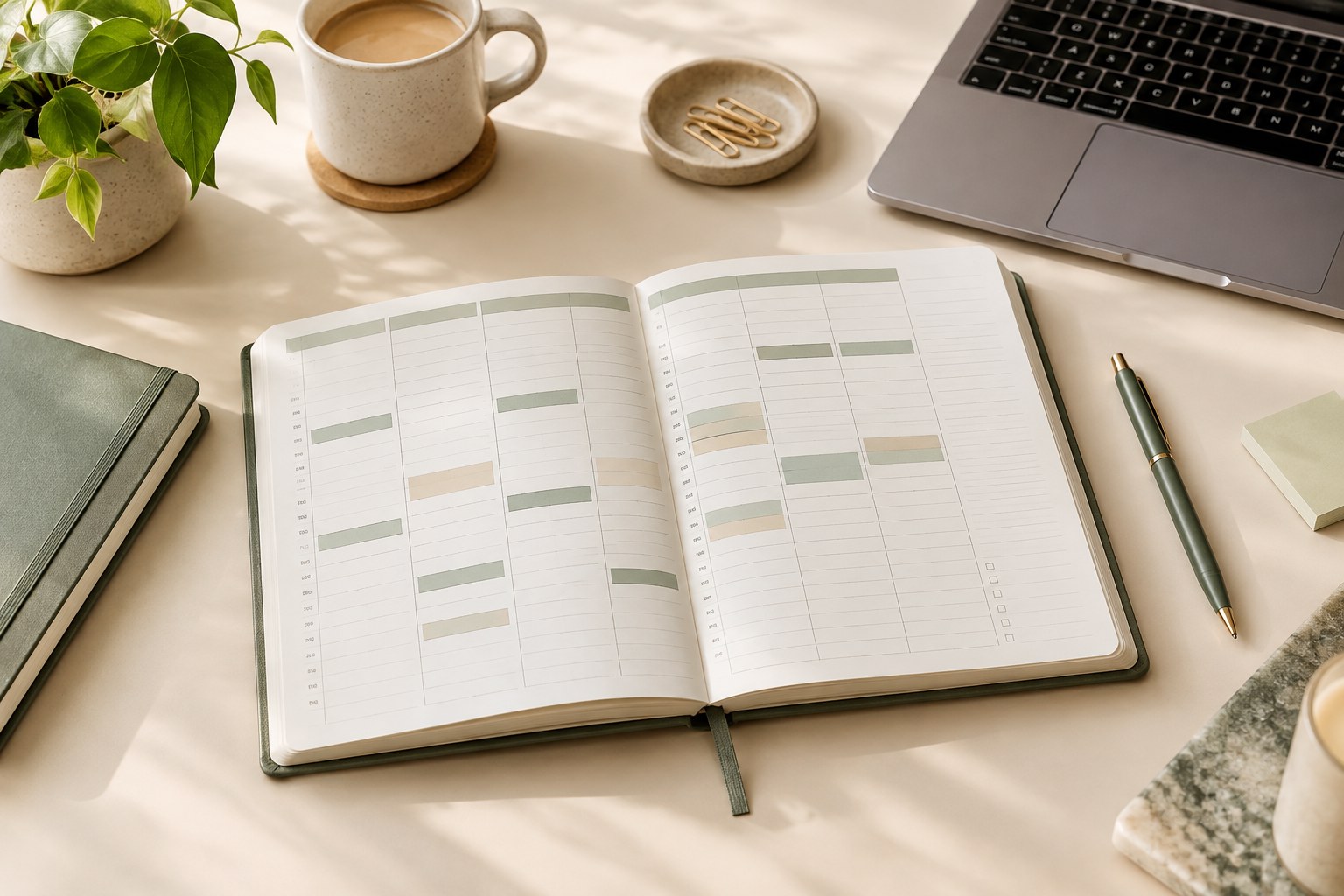 Weekly Business Planner for Freelancers and Small Businesses